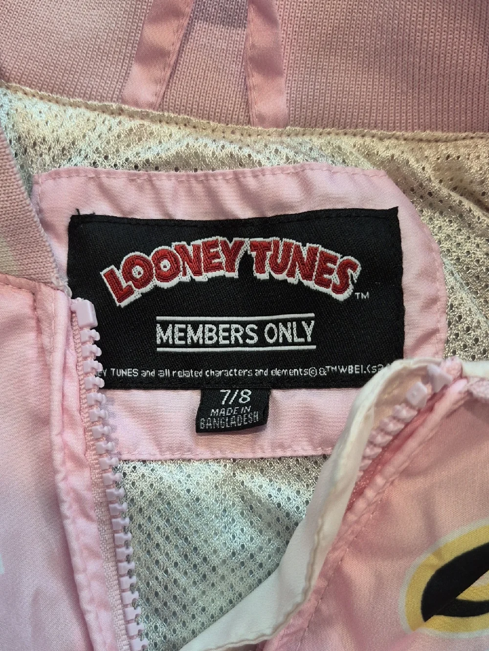 Members Only Looney Tunes Jacket